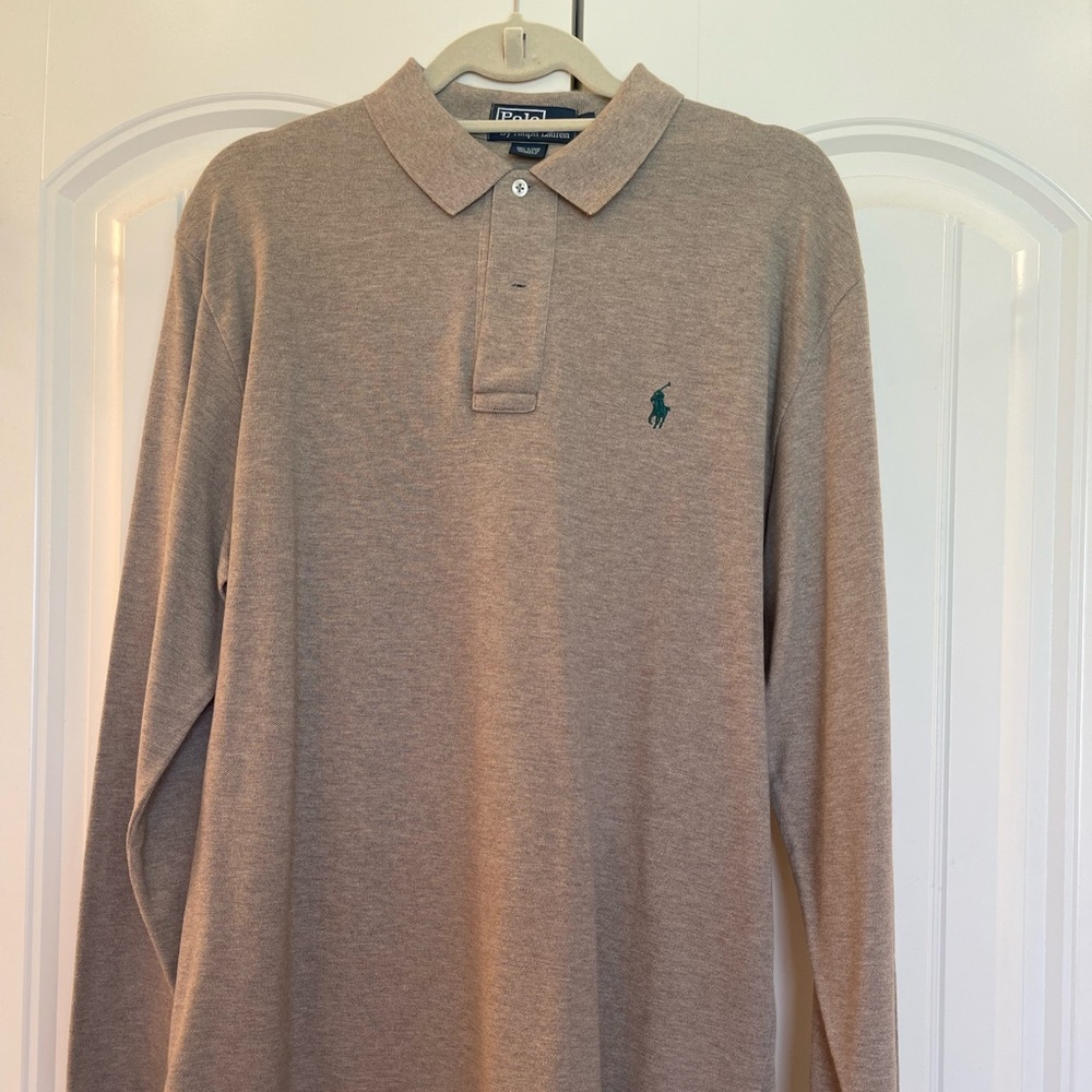 Collared long sleeve Polo